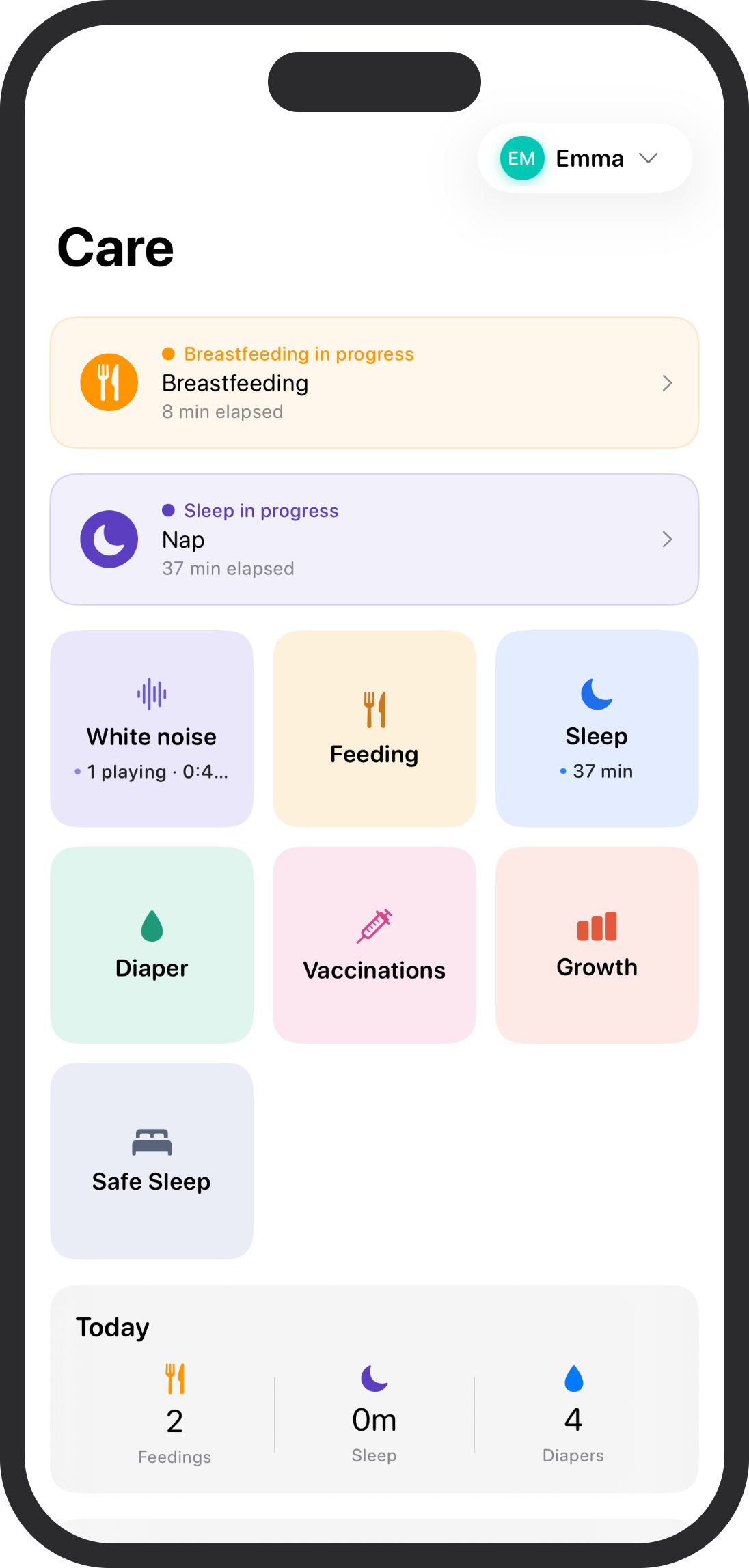 Dumfy dashboard screenshot
